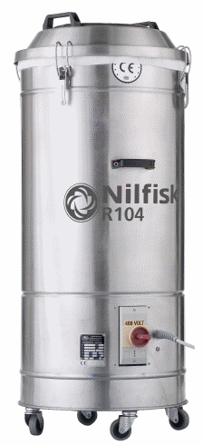 Przemysłowy odkurzacz do zbierania ścinków Nilfisk R104